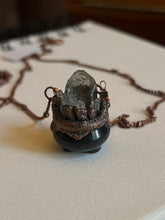 Load image into Gallery viewer, Crystal cauldron necklace
