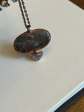 Load image into Gallery viewer, Boulder opal and amethyst necklace ￼
