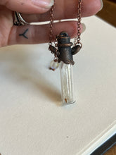 Load image into Gallery viewer, Crystal vile necklace
