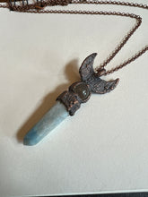 Load image into Gallery viewer, Amazonite and rose quartz necklace

