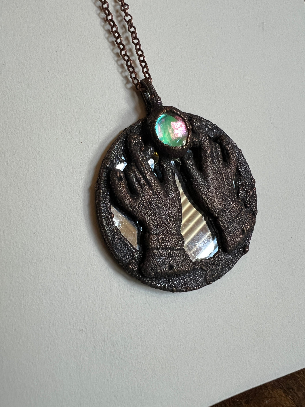 Fortune teller necklace