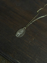 Load image into Gallery viewer, Hand and rose necklace
