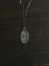 Load image into Gallery viewer, Hand and rose necklace
