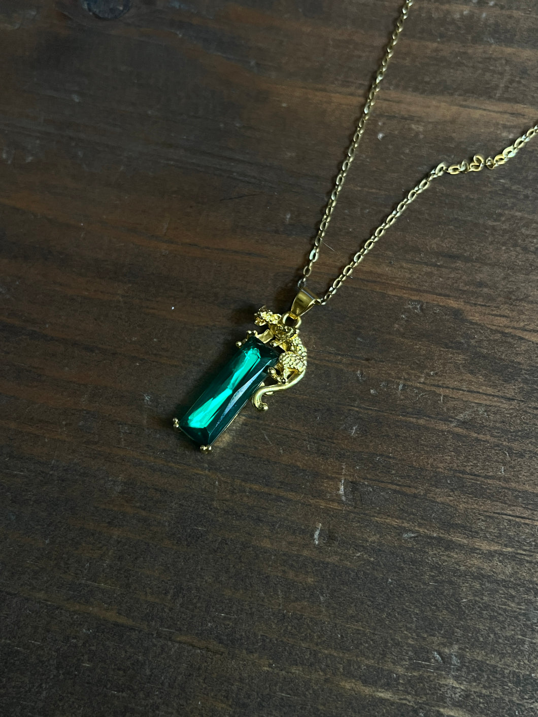 Leopard necklace