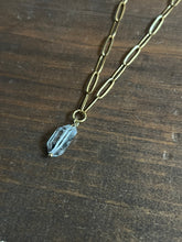 Load image into Gallery viewer, Herkimer diamond necklace
