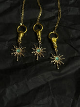 Load image into Gallery viewer, Hand and star necklace
