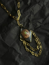 Load image into Gallery viewer, Opal ornate necklace

