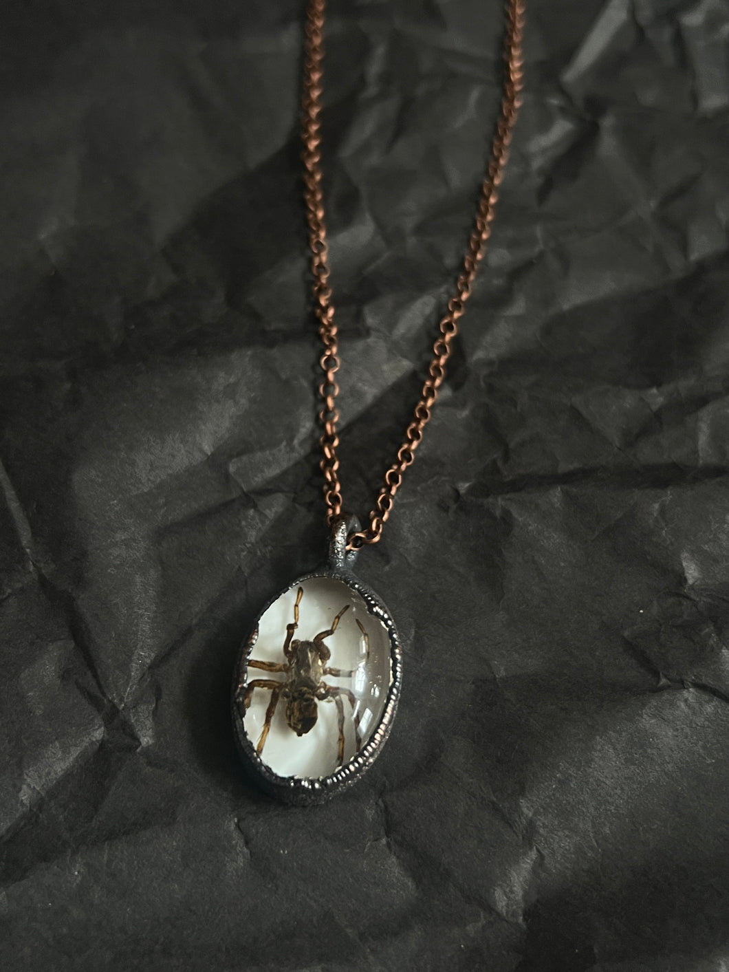 Spider necklace