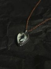 Load image into Gallery viewer, Heart scorpion necklace
