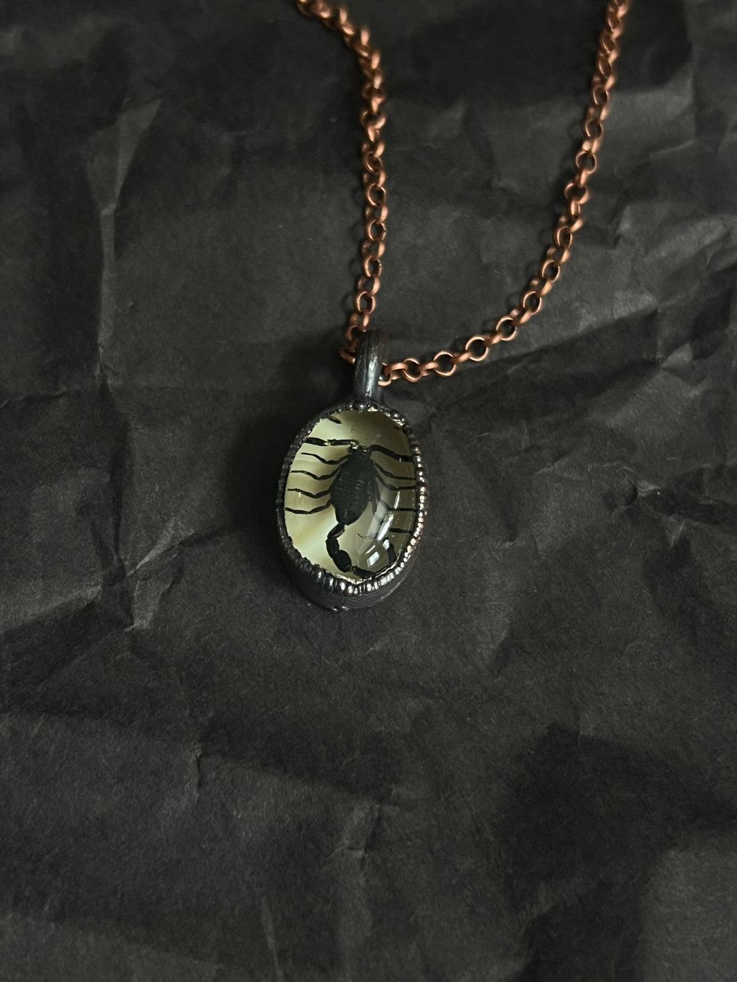 scorpion necklace