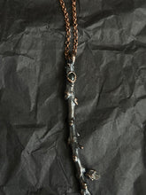 Load image into Gallery viewer, Herkimer diamond wand necklace
