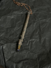 Load image into Gallery viewer, Aura quartz Wand crystal necklace
