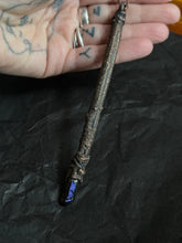 Load image into Gallery viewer, Aura quartz Wand crystal necklace
