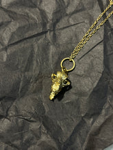 Load image into Gallery viewer, Tiger skull necklace
