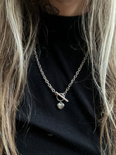 Load image into Gallery viewer, Chunky heart necklace
