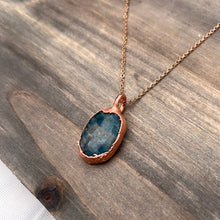 Load image into Gallery viewer, Blue Apatite necklace
