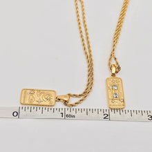 Load image into Gallery viewer, Star Moon Tarot Gold-plated Stainless Steel Necklace
