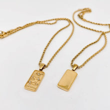 Load image into Gallery viewer, Star Moon Tarot Gold-plated Stainless Steel Necklace
