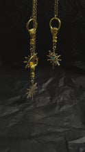 Load and play video in Gallery viewer, Hand and star necklace
