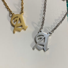 Load image into Gallery viewer, Initial necklace
