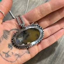 Load image into Gallery viewer, Sterling Dendritic  necklace
