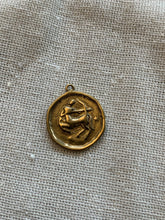 Load image into Gallery viewer, Brass Horoscope necklace
