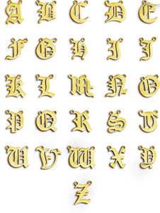 Initial necklace