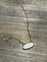 Load image into Gallery viewer, Dendritic oval necklace
